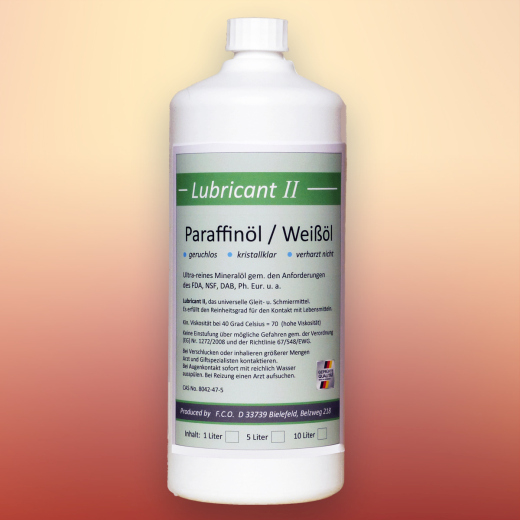 Lubricant II, Paraffinöl, med. Qualität, hochviskos (1 Liter)