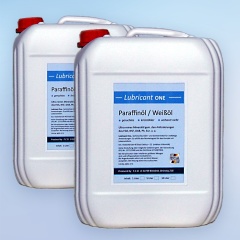 Lubricant ONE, paraffin oil, Ph.Eur., medium viscosity (2x 10 litres)