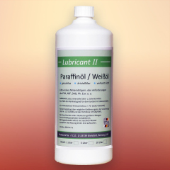 Lubricant II, paraffin oil, medical quality, medium viscosity (1 litre)