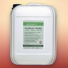 Lubricant II, paraffin oil, medical quality, medium viscosity (10 litres)