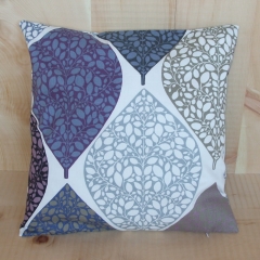 Zirbenkissen, bunte Blätter, 40 x 40 cm (Farbe: Lavendel)